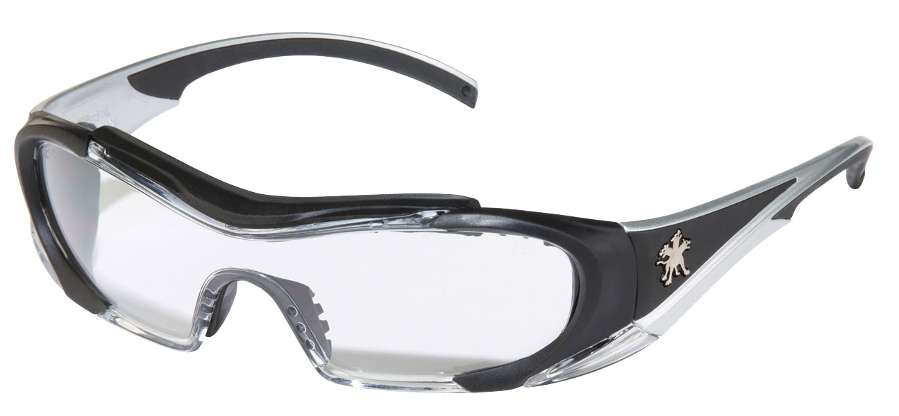 HL1 Series Safety Glasses with Clear Anti-Fog Lens - Spill Control